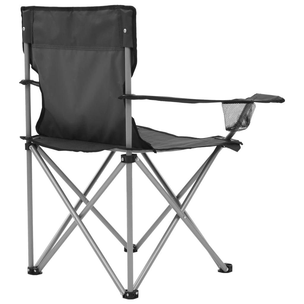 8718475703983_g_en_hd_6 vidaXL Camping Table and Chair Set 3 Pieces Grey - Image 7