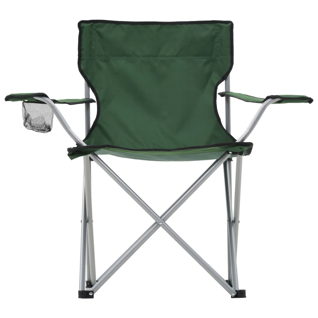 8718475703990_g_en_hd_4 vidaXL Camping Table and Chair Set 3 Pieces Green - Image 5
