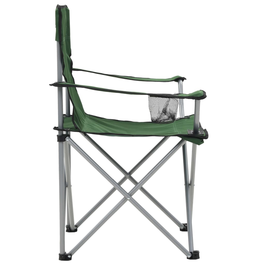 8718475703990_g_en_hd_5 vidaXL Camping Table and Chair Set 3 Pieces Green - Image 6