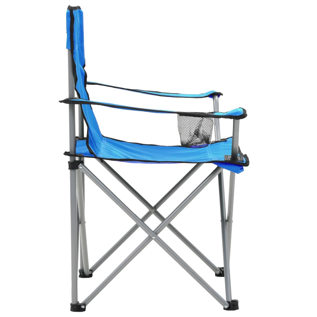 8718475704003_g_en_hd_4 vidaXL Camping Table and Chair Set 3 Pieces Blue - Image 5