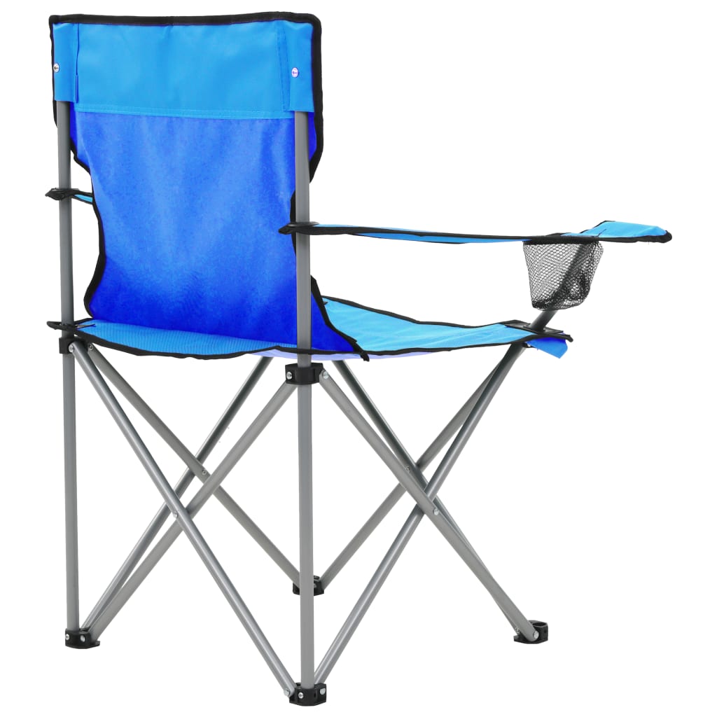 8718475704003_g_en_hd_5 vidaXL Camping Table and Chair Set 3 Pieces Blue - Image 6