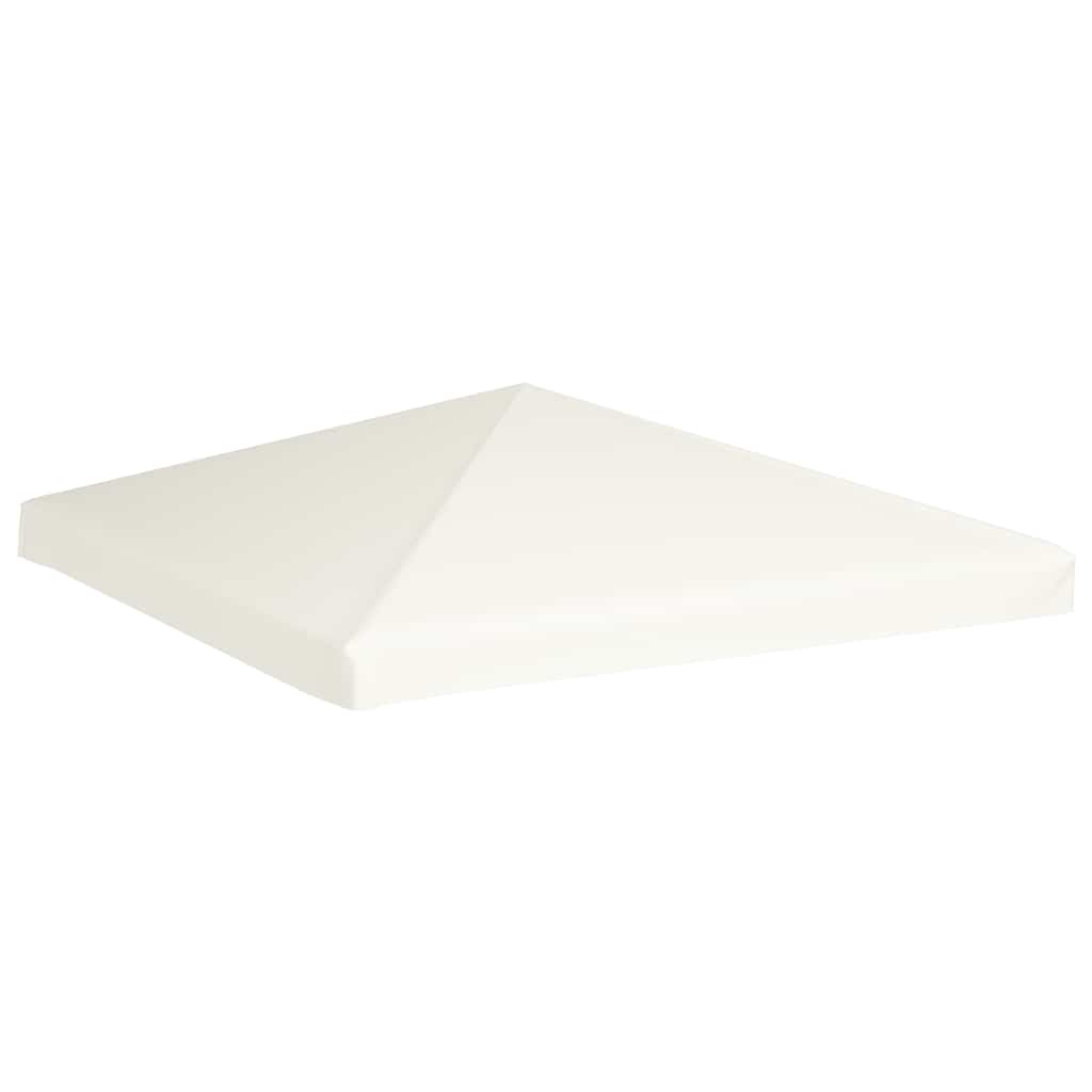 8718475704898_g_en_hd_1 vidaXL Gazebo Top Cover 310 g/m² 3x3 m Cream White - Image 2