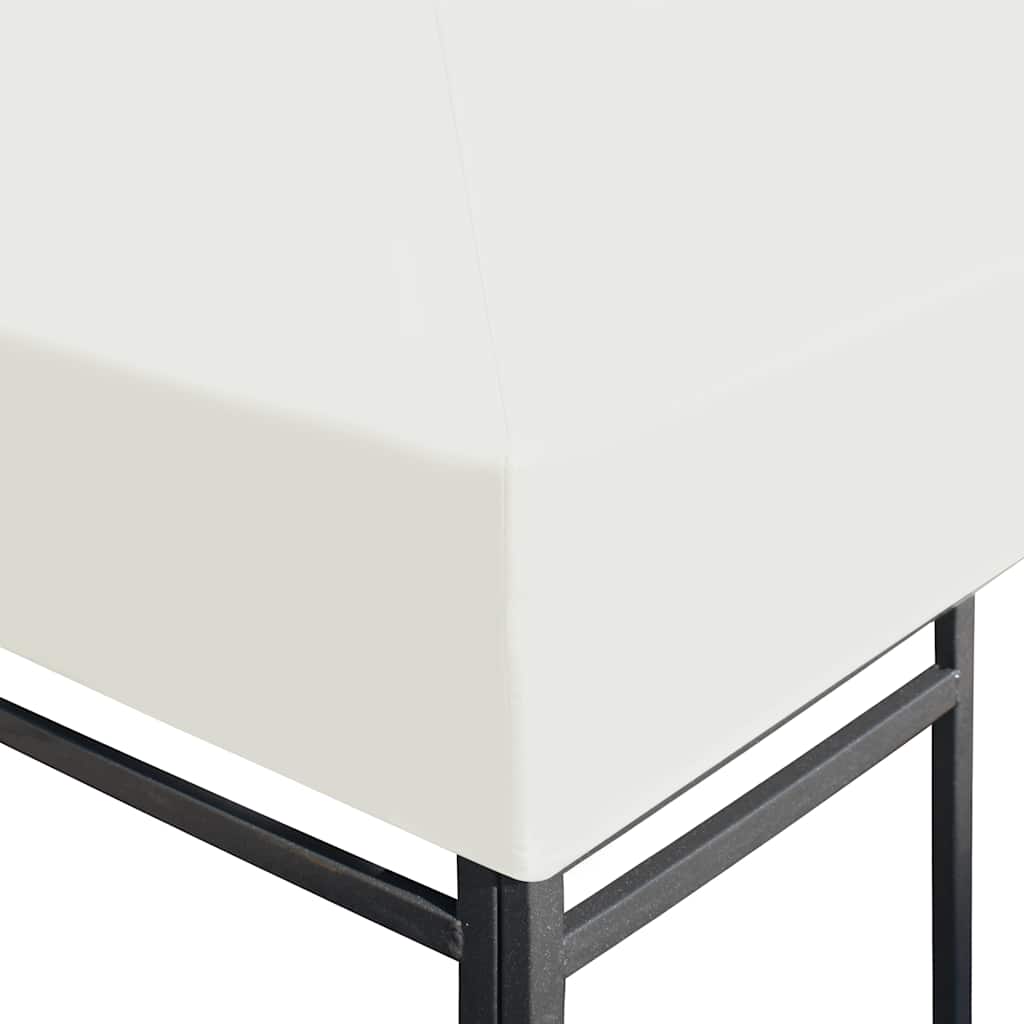 8718475704898_g_en_hd_2 vidaXL Gazebo Top Cover 310 g/m² 3x3 m Cream White - Image 3