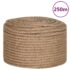 vidaXL Rope 100% Jute 10 mm 250 m - Image 2