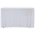 vidaXL 2 pcs Stretch Table Covers with Skirt 183x76x74 cm White - Image 2