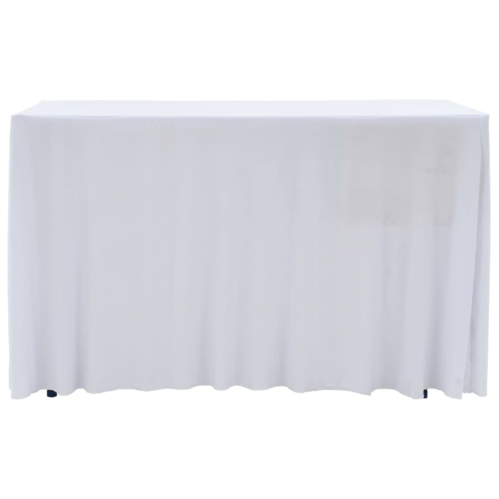 8718475706168_g_en_hd_1 vidaXL 2 pcs Stretch Table Covers with Skirt 183x76x74 cm White - Image 2