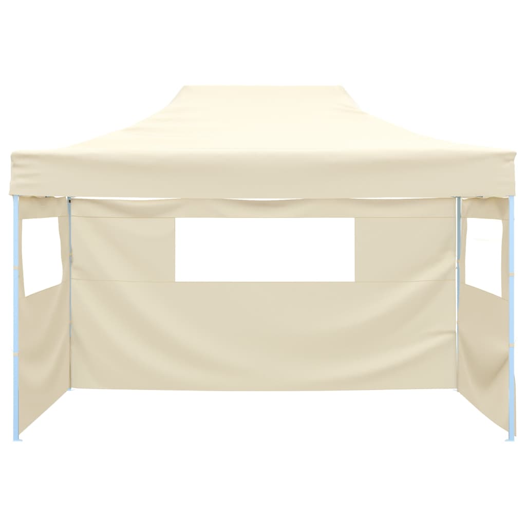 8718475706601_g_en_hd_1 vidaXL Foldable Tent with 3 Walls 3x4.5 m Cream - Image 2