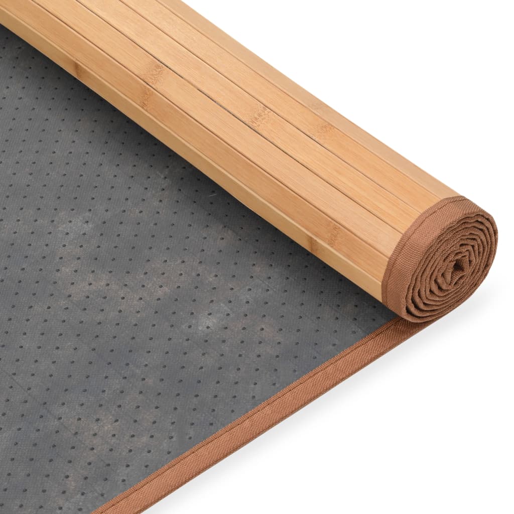 8718475708636_g_en_hd_3 vidaXL Rug Bamboo 80x200 cm Brown - Image 4