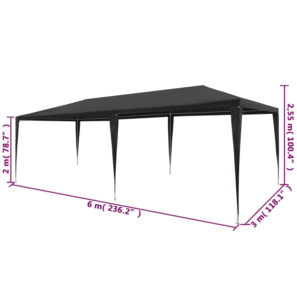 8718475709299_g_en_hd_5 vidaXL Party Tent 3x6 m PE Anthracite - Image 6