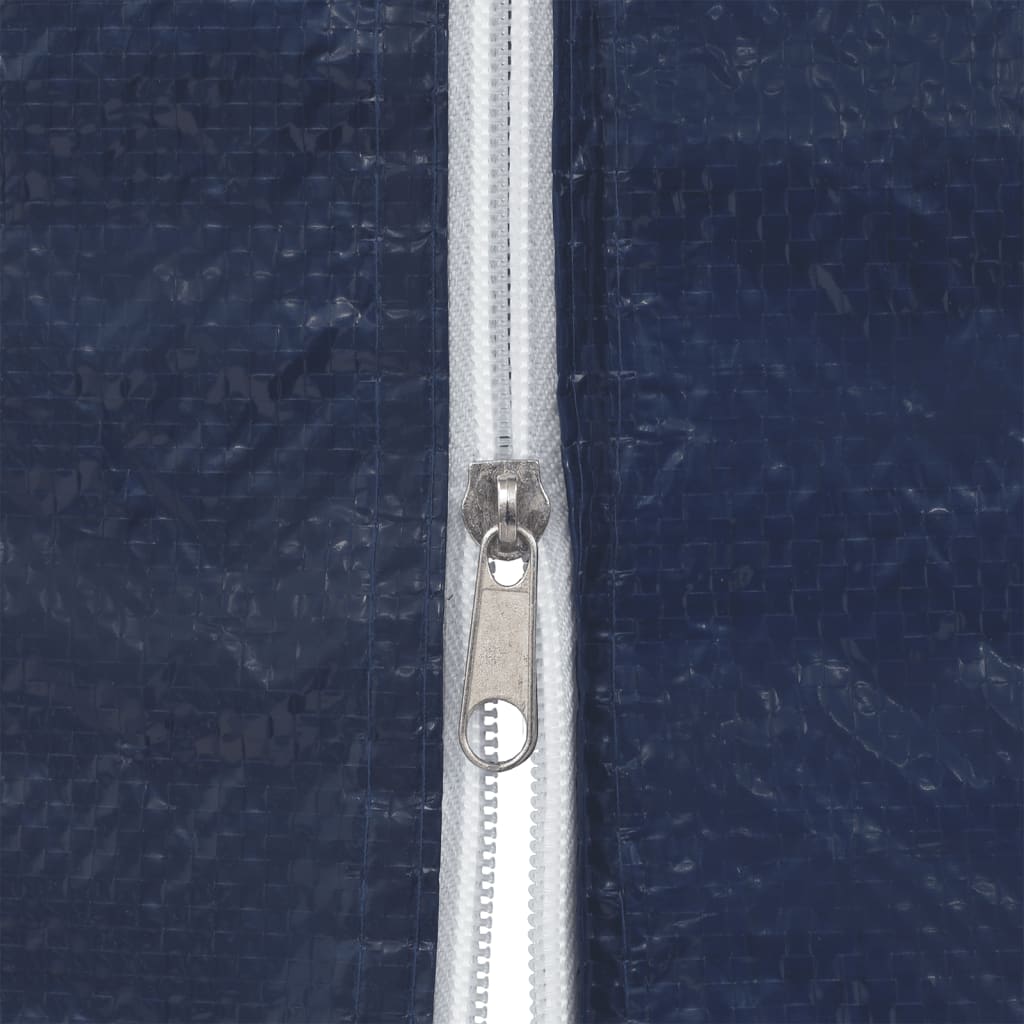 8718475709572_g_en_hd_2 vidaXL Party Tent Sidewall 2 pcs with Zipper PE Blue - Image 4