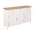 vidaXL Sideboard 110x33.5x70 cm Solid Oak Wood - Image 11