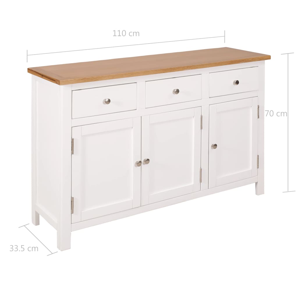 8718475710257_g_en_hd_9 vidaXL Sideboard 110x33.5x70 cm Solid Oak Wood - Image 11