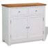 vidaXL Sideboard 90x33.5x83 cm Solid Oak Wood