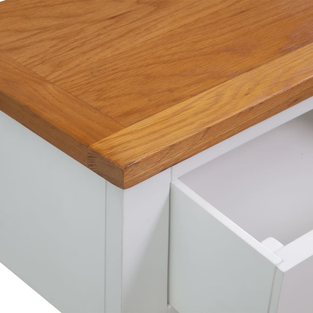 8718475710271_g_en_hd_4 vidaXL Console Table 83x30x73 cm Solid Oak Wood - Image 6