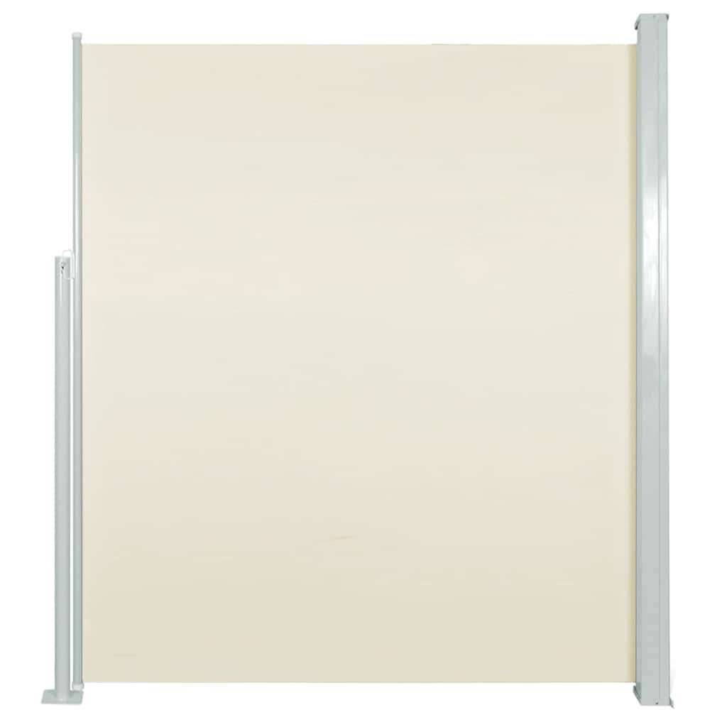 8718475712145_a_en_hd_1 vidaXL Retractable Side Awning 120 x 300 cm Cream - Image 2