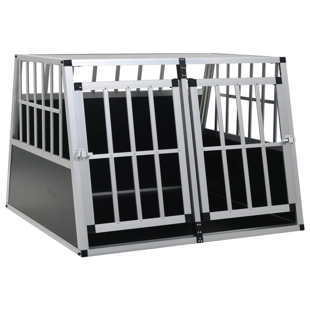 8718475712329_a_en_hd_1 vidaXL Dog Cage with Double Door 94x88x69 cm - Image 1