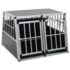 vidaXL Dog Cage with Double Door 94x88x69 cm - Image 2