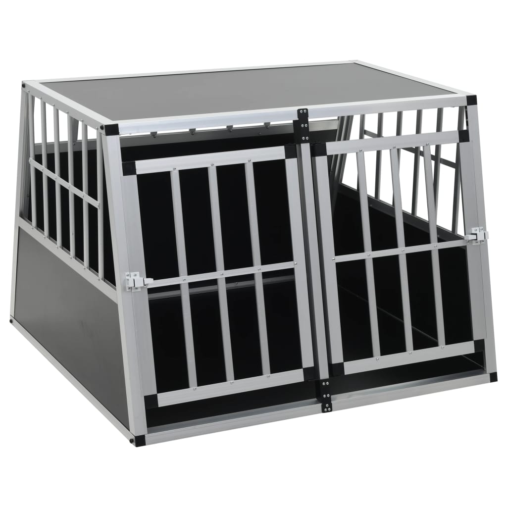 8718475712329_g_en_hd_1 vidaXL Dog Cage with Double Door 94x88x69 cm - Image 2