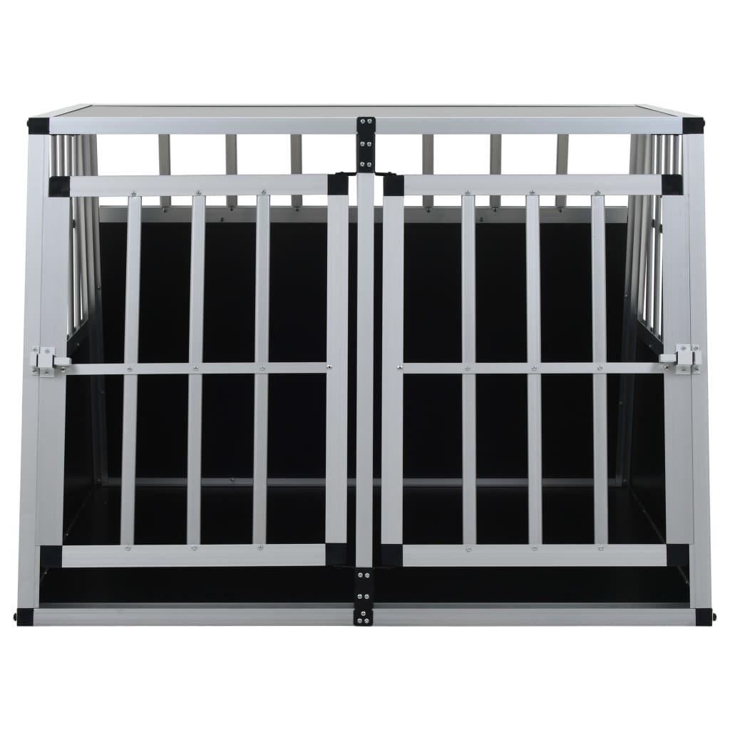 8718475712329_g_en_hd_2 vidaXL Dog Cage with Double Door 94x88x69 cm - Image 3