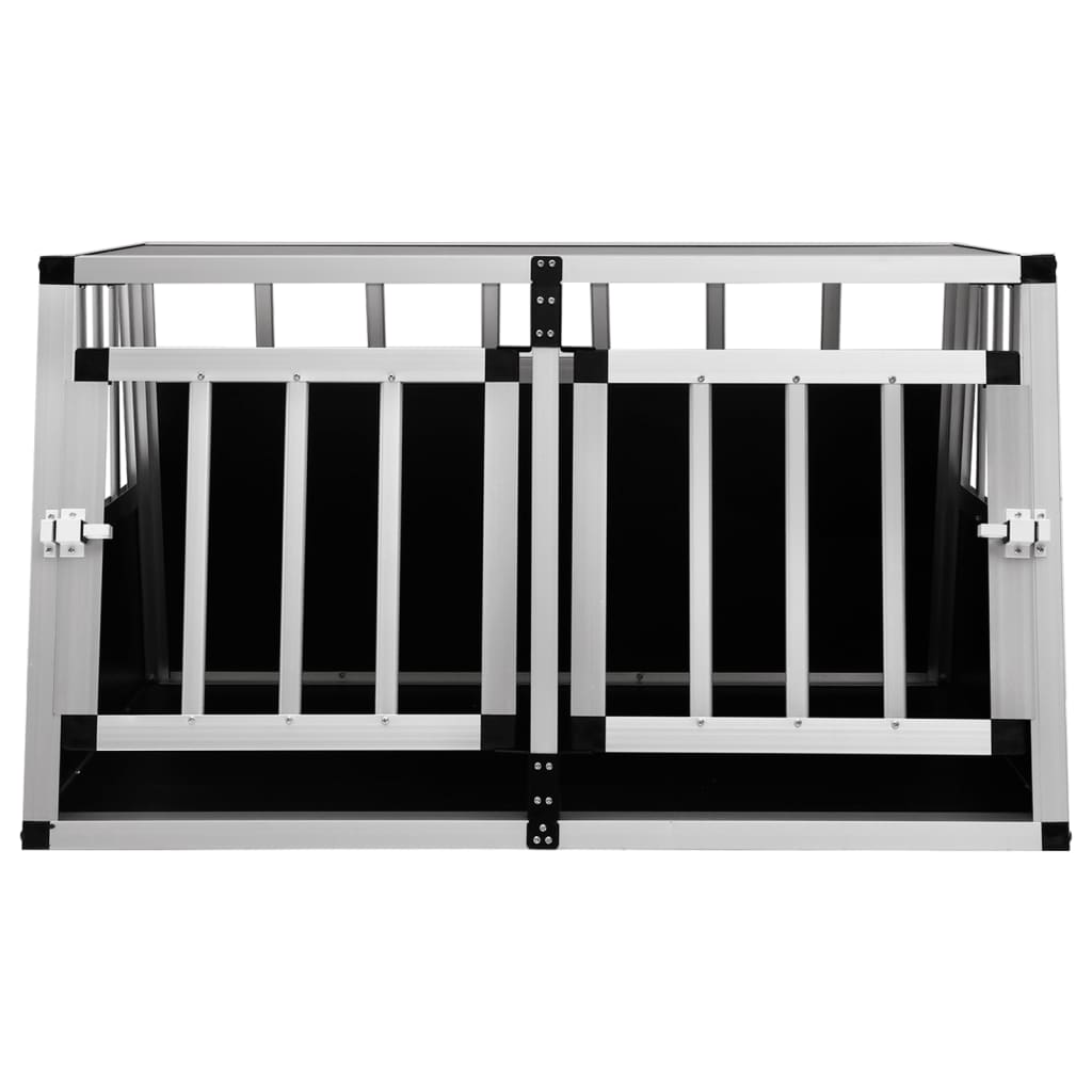 8718475712343_g_en_hd_2 vidaXL Dog Cage with Double Door 89x69x50 cm - Image 3