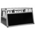 vidaXL Dog Cage with Double Door 89x69x50 cm - Image 5