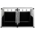 vidaXL Dog Cage with Double Door 89x69x50 cm - Image 7