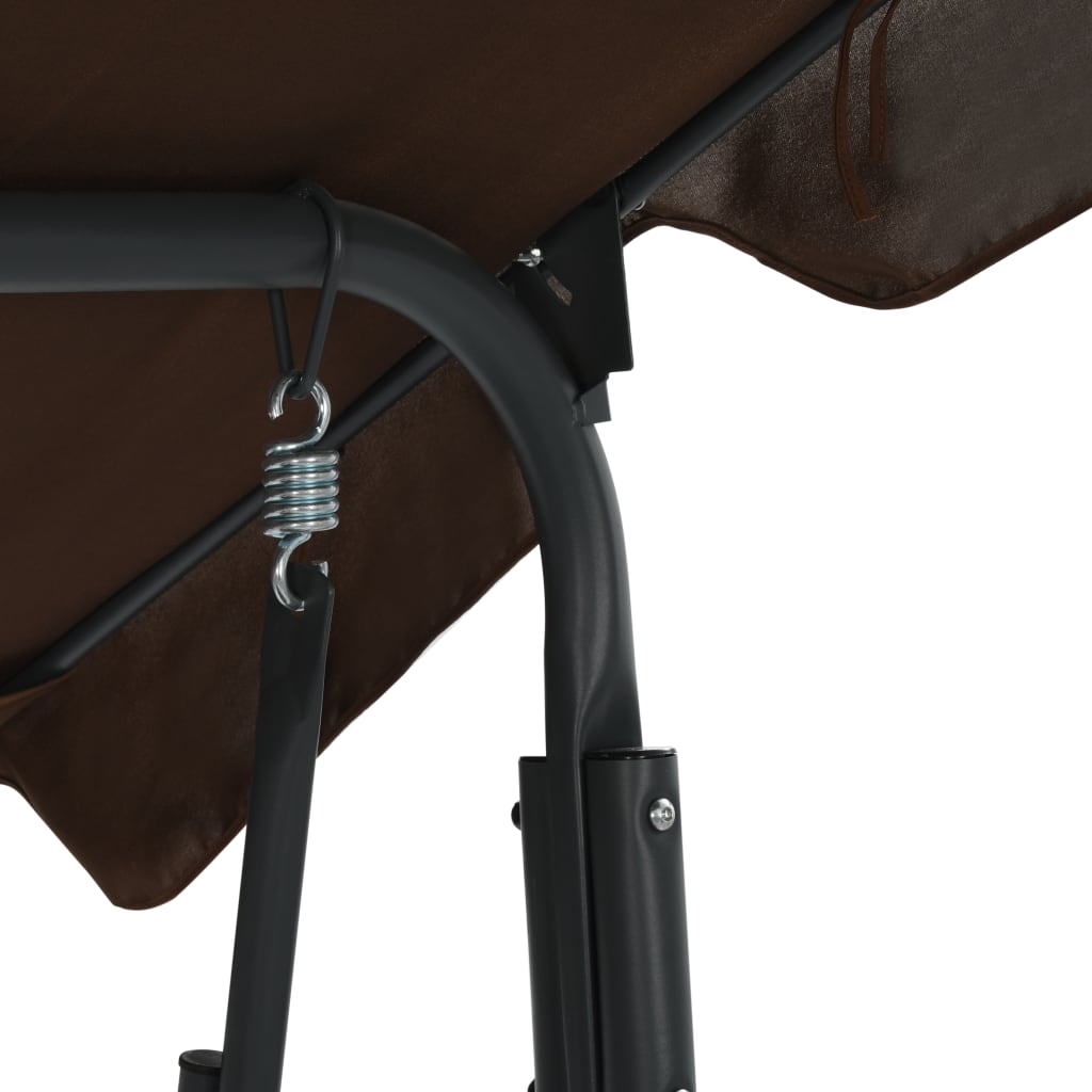 8718475712909_g_en_hd_4 vidaXL Garden Swing Bench Coffee 170x110x153 cm - Image 6