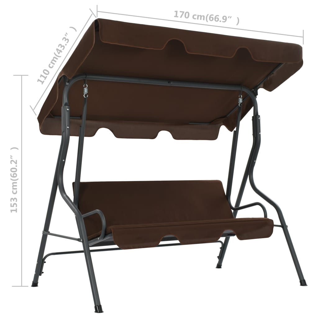 8718475712909_g_en_hd_5 vidaXL Garden Swing Bench Coffee 170x110x153 cm - Image 7