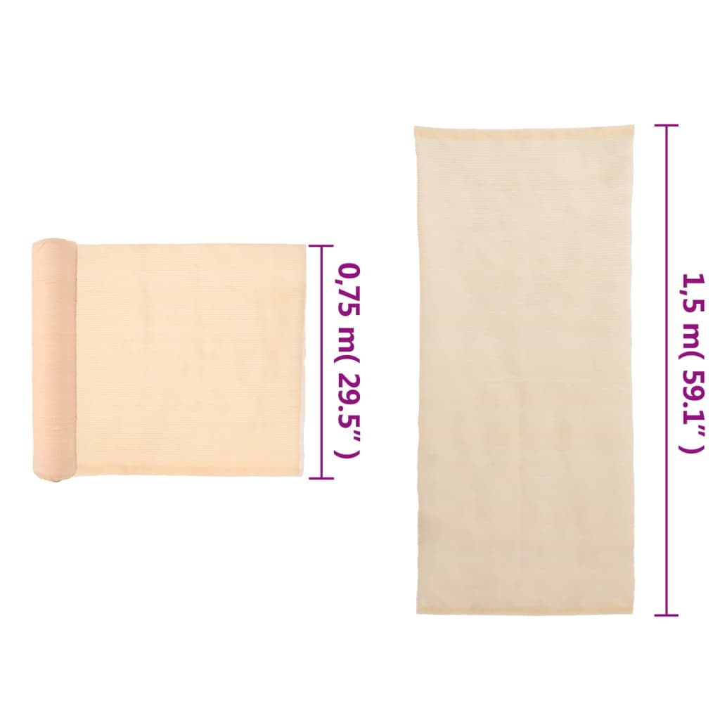 8718475713456_g_en_hd_4 vidaXL Privacy Net HDPE 1.5x25 m Beige - Image 5