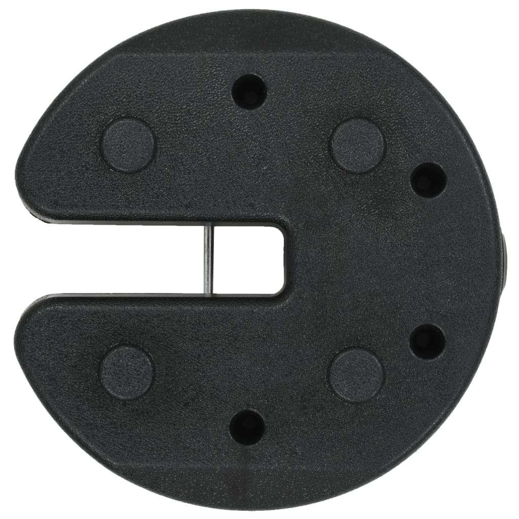 8718475714491_g_en_hd_3 vidaXL Gazebo Weight Plates 4 pcs Black 220x50 mm Concrete - Image 4