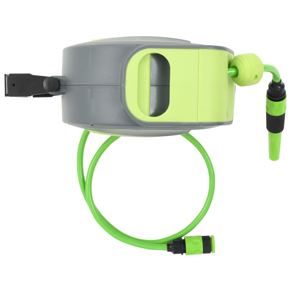 8718475714774_g_en_hd_2 vidaXL Automatic Retractable Water Hose Reel Wall Mounted 10+1 m - Image 3