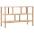 vidaXL Bathroom Shelf Solid Walnut Wood 100x40x65 cm