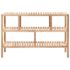 vidaXL Bathroom Shelf Solid Walnut Wood 100x40x65 cm - Image 2