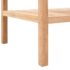 vidaXL Bathroom Shelf Solid Walnut Wood 100x40x65 cm - Image 5