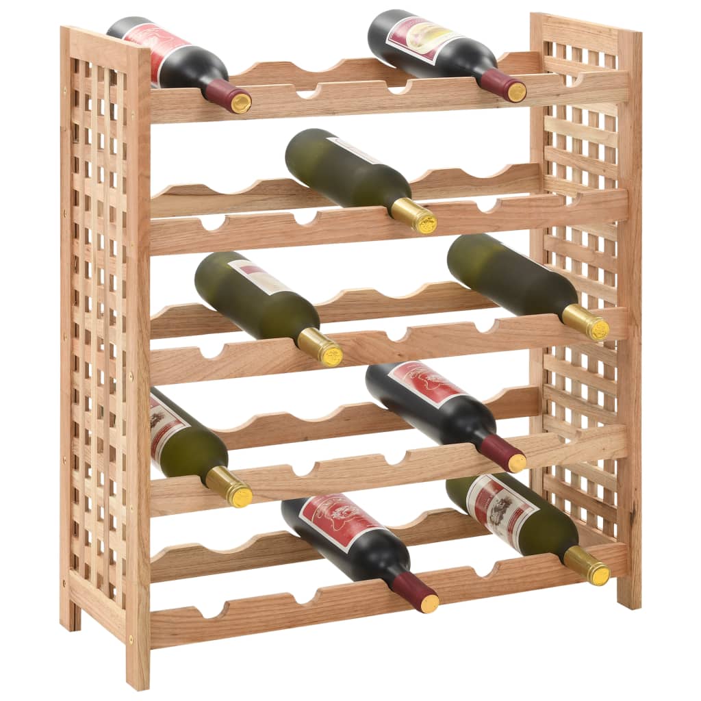 8718475715108_g_en_hd_1 vidaXL Wine Rack for 25 Bottles Solid Walnut Wood 63x25x73 cm - Image 2