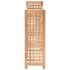 vidaXL Wine Rack for 25 Bottles Solid Walnut Wood 63x25x73 cm - Image 5