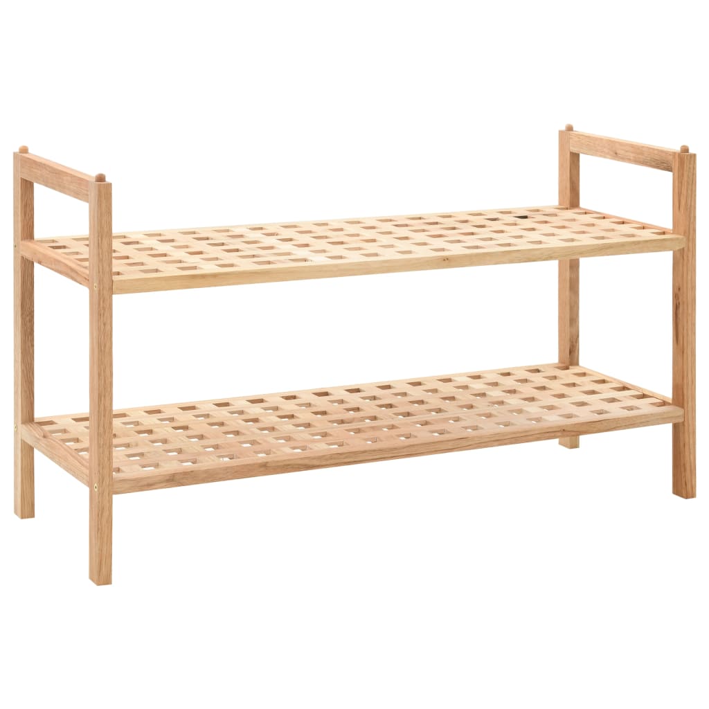 8718475715115_a_en_hd_1 vidaXL Shoe Rack Solid Walnut Wood 69x26x40 cm - Image 1