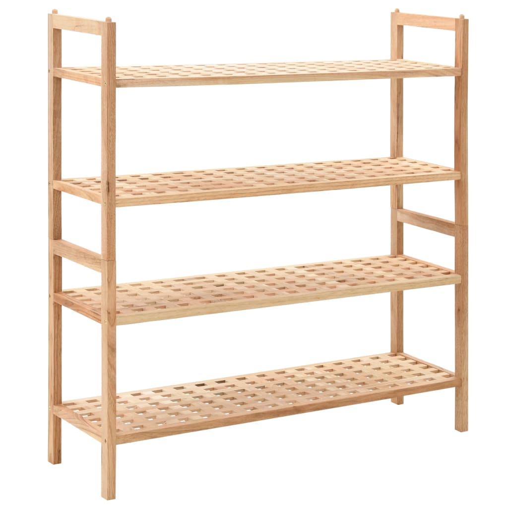 8718475715122_a_en_hd_1 vidaXL Shoe Rack Solid Walnut Wood 69x26x81 cm - Image 1