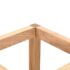 vidaXL Umbrella Stand Solid Walnut Wood 18x18x50 cm - Image 3