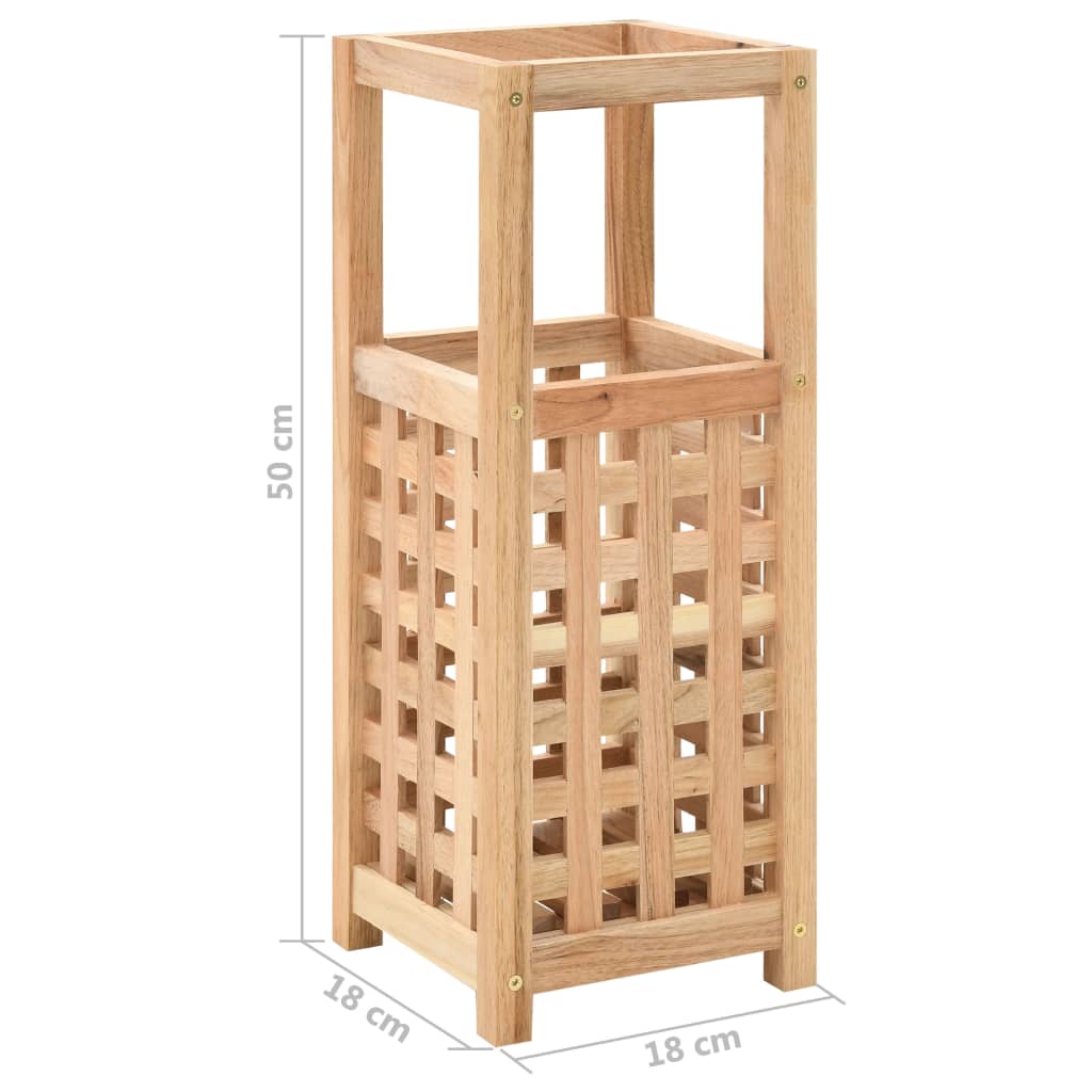 8718475715139_g_en_hd_4 vidaXL Umbrella Stand Solid Walnut Wood 18x18x50 cm - Image 5