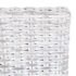 vidaXL Dining Chairs 4 pcs White Kubu Rattan and Mango Wood - Image 6
