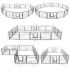 vidaXL Dog Playpen 16 Panels Steel 60x80 cm Black - Image 8