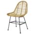 vidaXL Dining Chairs 6 pcs Natural Rattan - Image 2