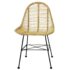 vidaXL Dining Chairs 6 pcs Natural Rattan - Image 3