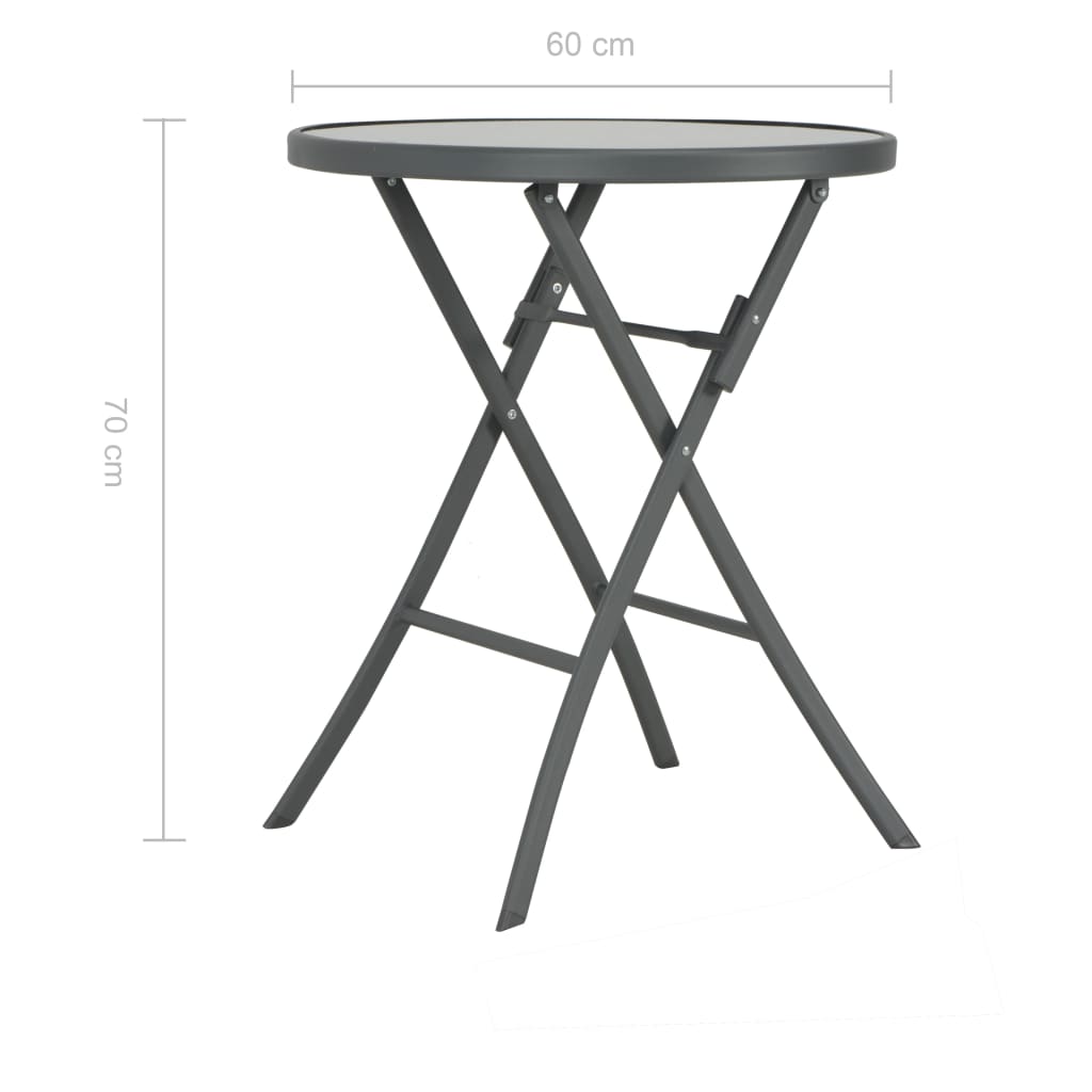 8718475716525_g_en_hd_5 vidaXL Folding Bistro Table Grey 60x70 cm Glass and Steel - Image 6