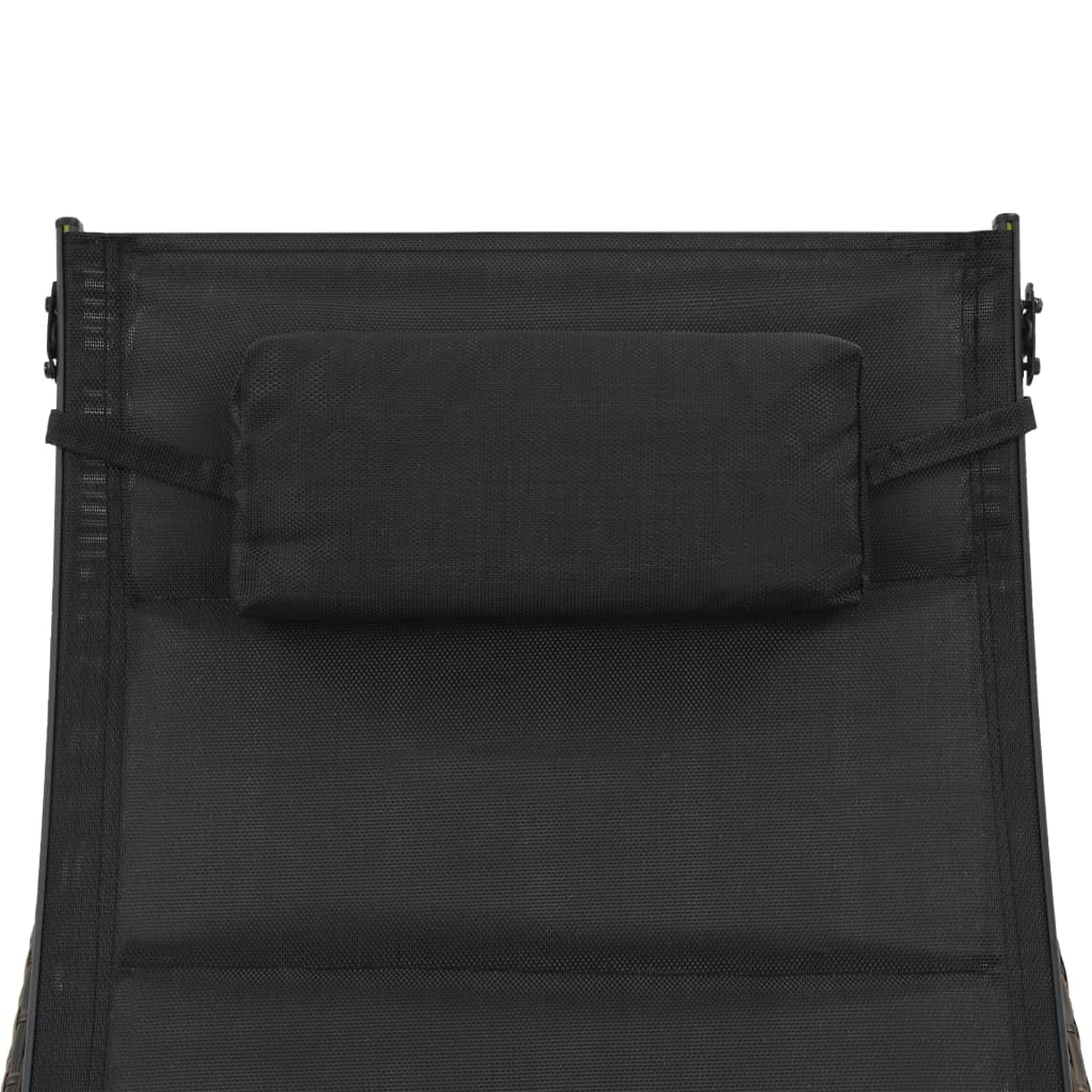 8718475716662_g_en_hd_4 vidaXL Sun Lounger Poly Rattan and Textilene Brown - Image 5