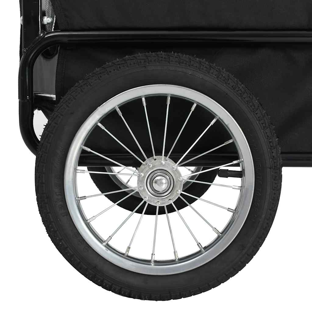 8718475718031_g_en_hd_6 vidaXL 2-in-1 Pet Bike Trailer & Jogging Stroller Red and Black - Image 7