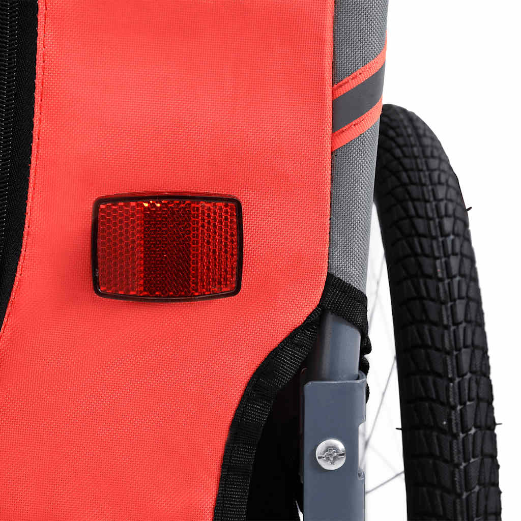 8718475718062_g_en_hd_4 vidaXL Pet Bike Trailer Red and Black - Image 5