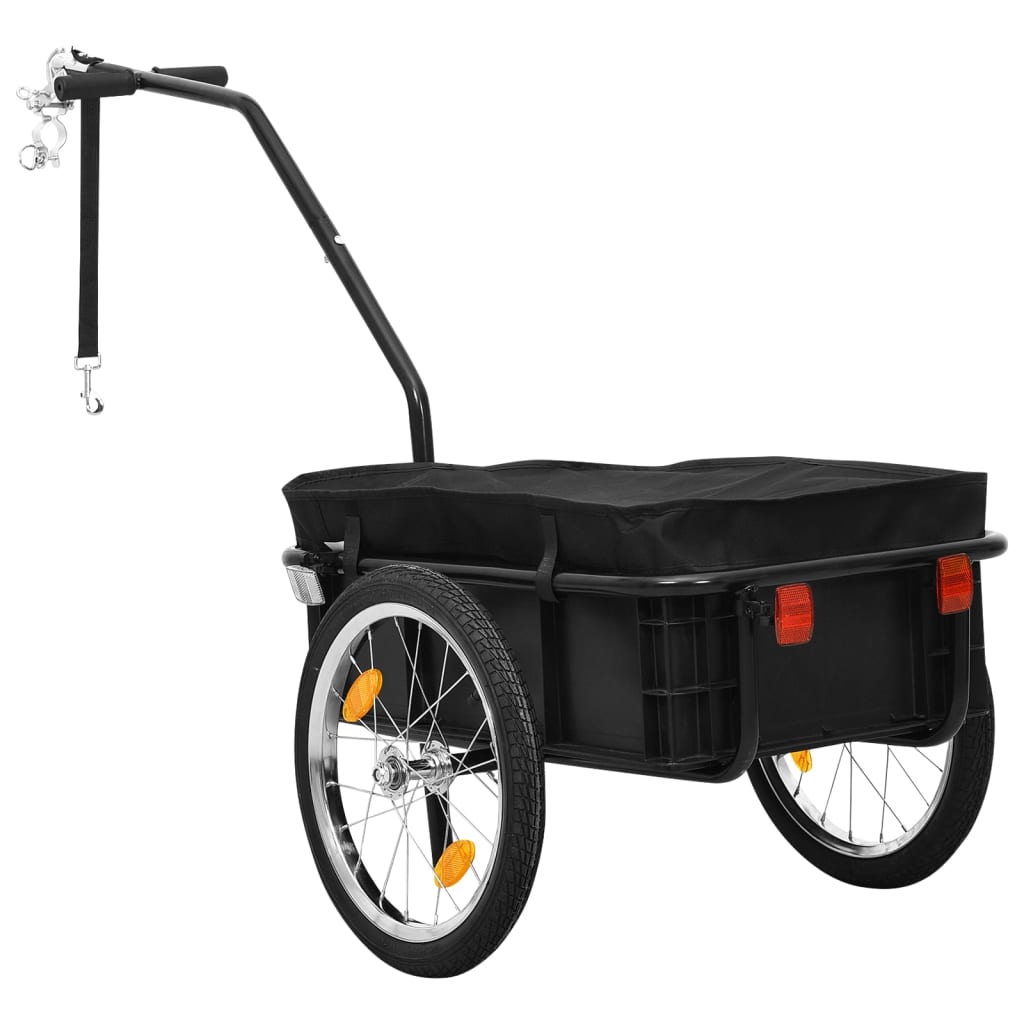8718475718116_g_en_hd_2 vidaXL Bike Trailer/Hand Wagon 155x60x83 cm Steel Black - Image 3