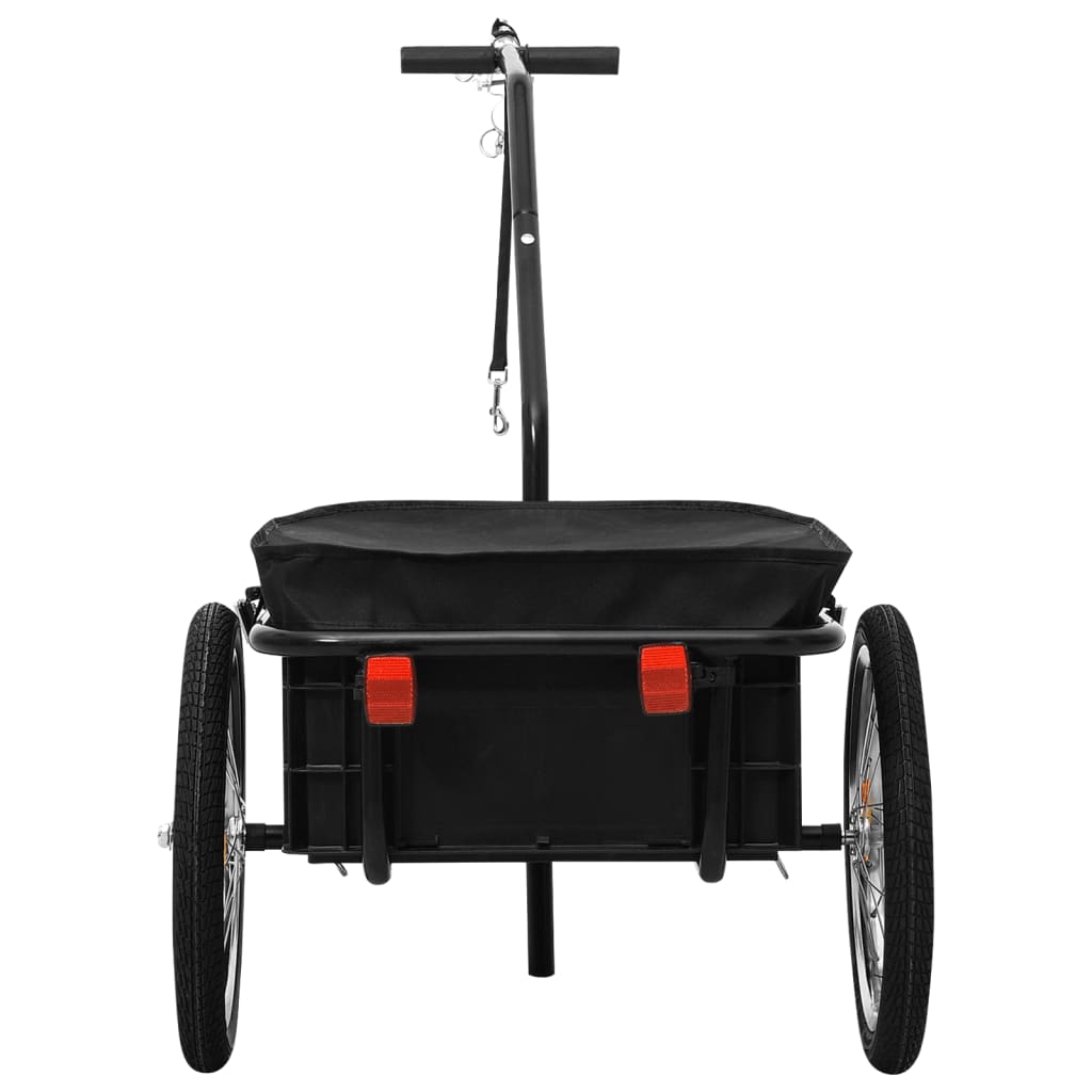8718475718116_g_en_hd_4 vidaXL Bike Trailer/Hand Wagon 155x60x83 cm Steel Black - Image 5